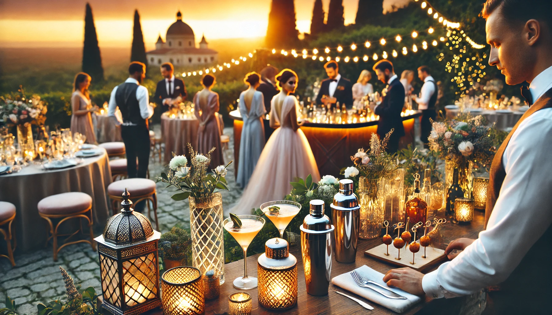 Comment organiser un cocktail dînatoire pour mariage